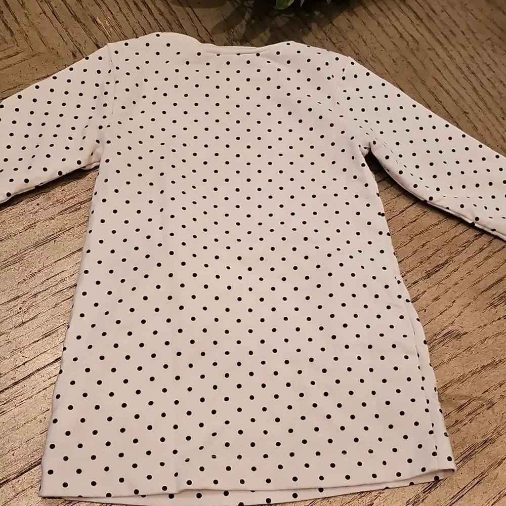 Polka Dot Dress with Red Heart 18-24 Month